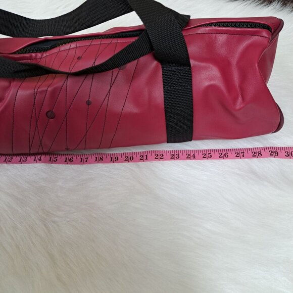 Holly Aiken Burgundy Gym Bag - Picture 10 of 11